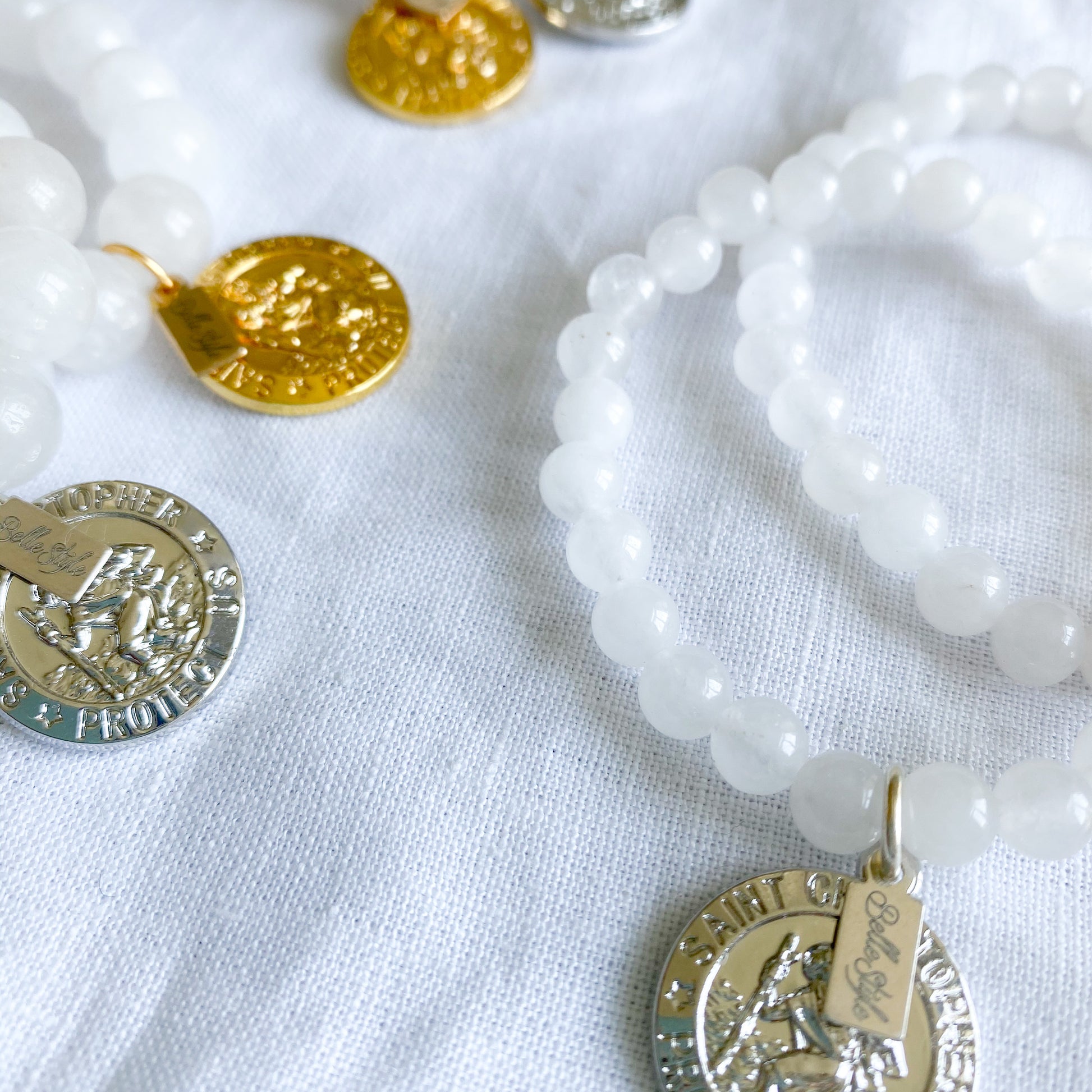 St. Christopher Protect Us Bracelet - BelleStyle