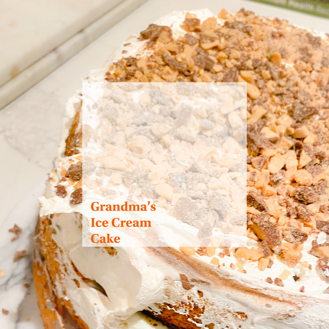 BelleStyle Desserts: Grandma’s Ice Cream Cake