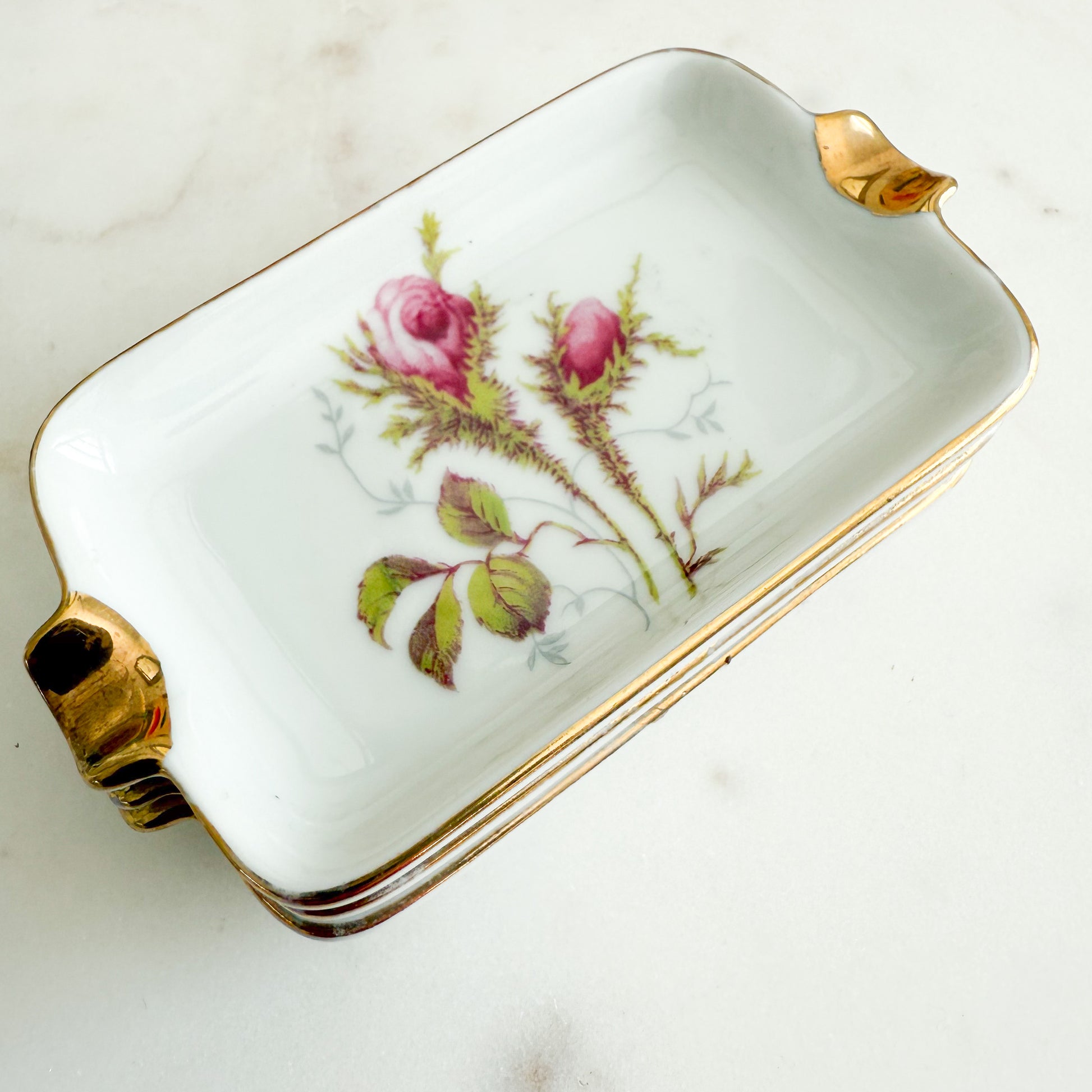 Briar Rose Mini Antique Ring Plate - BelleStyle