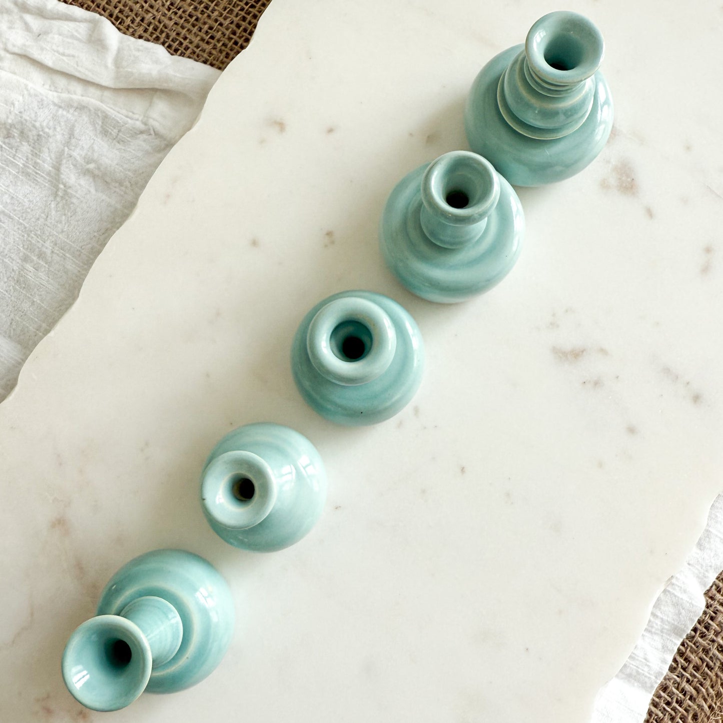 Ellsworth Modern Organic Handmade Artisan Stem Vase