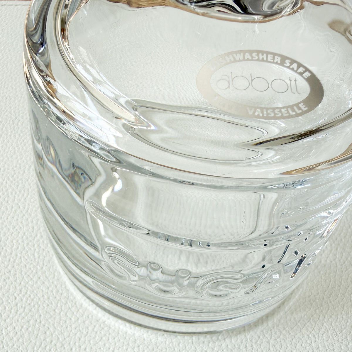 Rogan Thick Glass Abbott Sugar Jar with Lid - BelleStyle