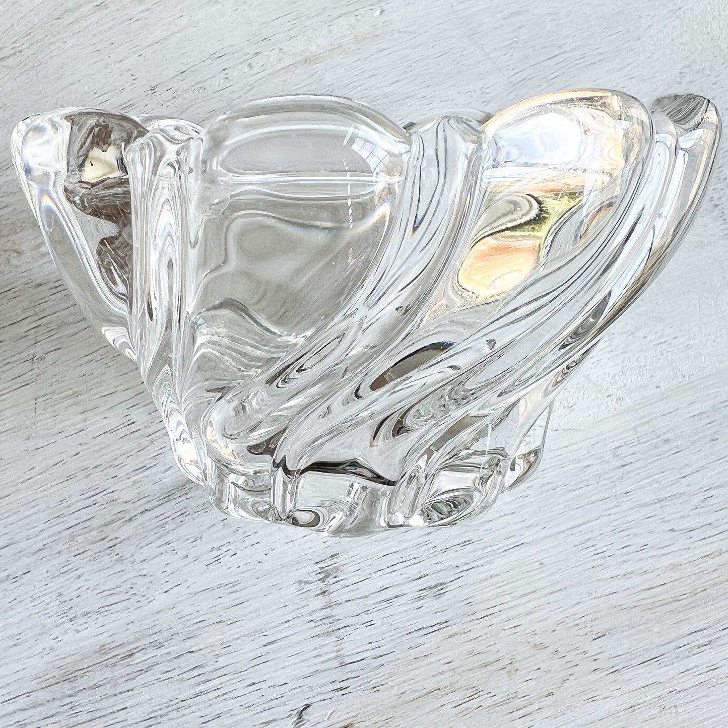 Carnation Vintage Glass Sustainable Jewelry Bowl