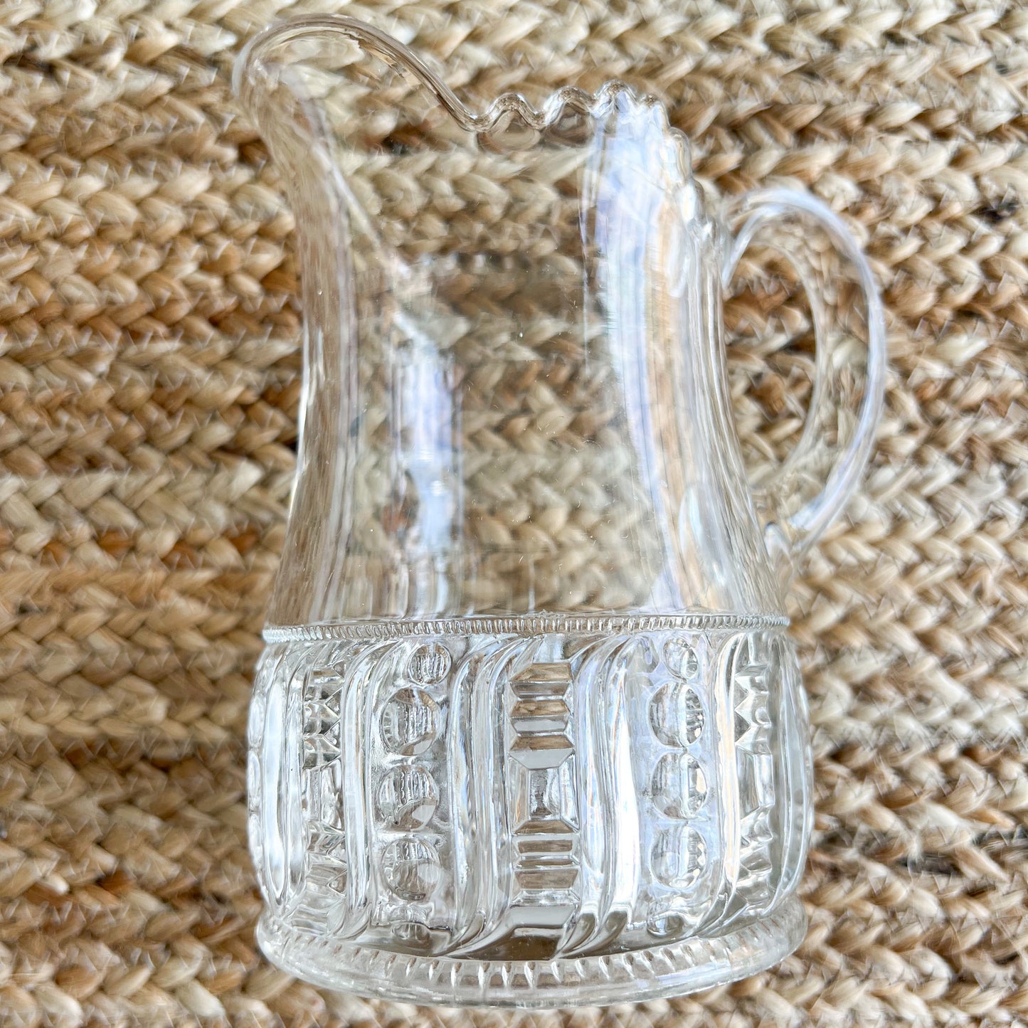 Grace Vintage Crystal Pitcher