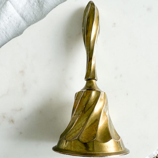 Beckley Vintage Solid Brass Dinner Bell