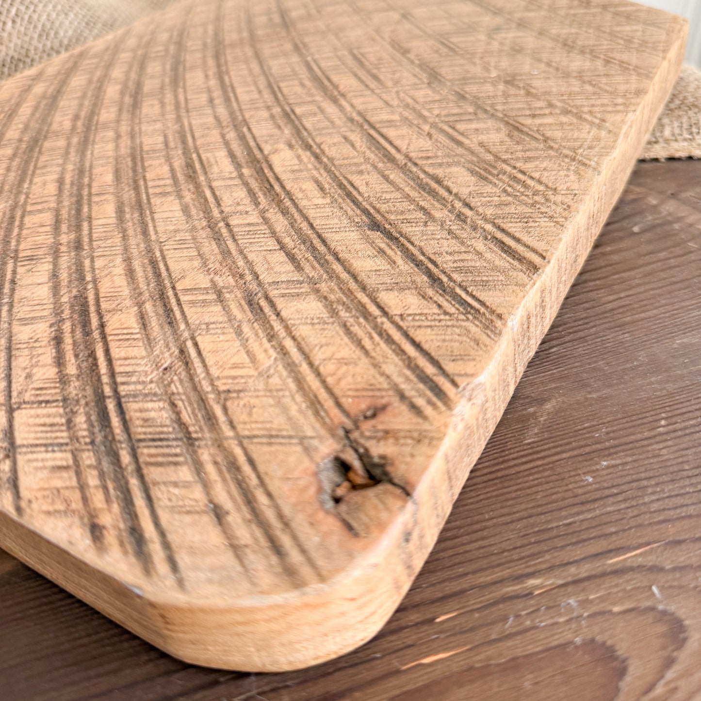 Reclaim Rustic Barn Oak Wood Serving Board