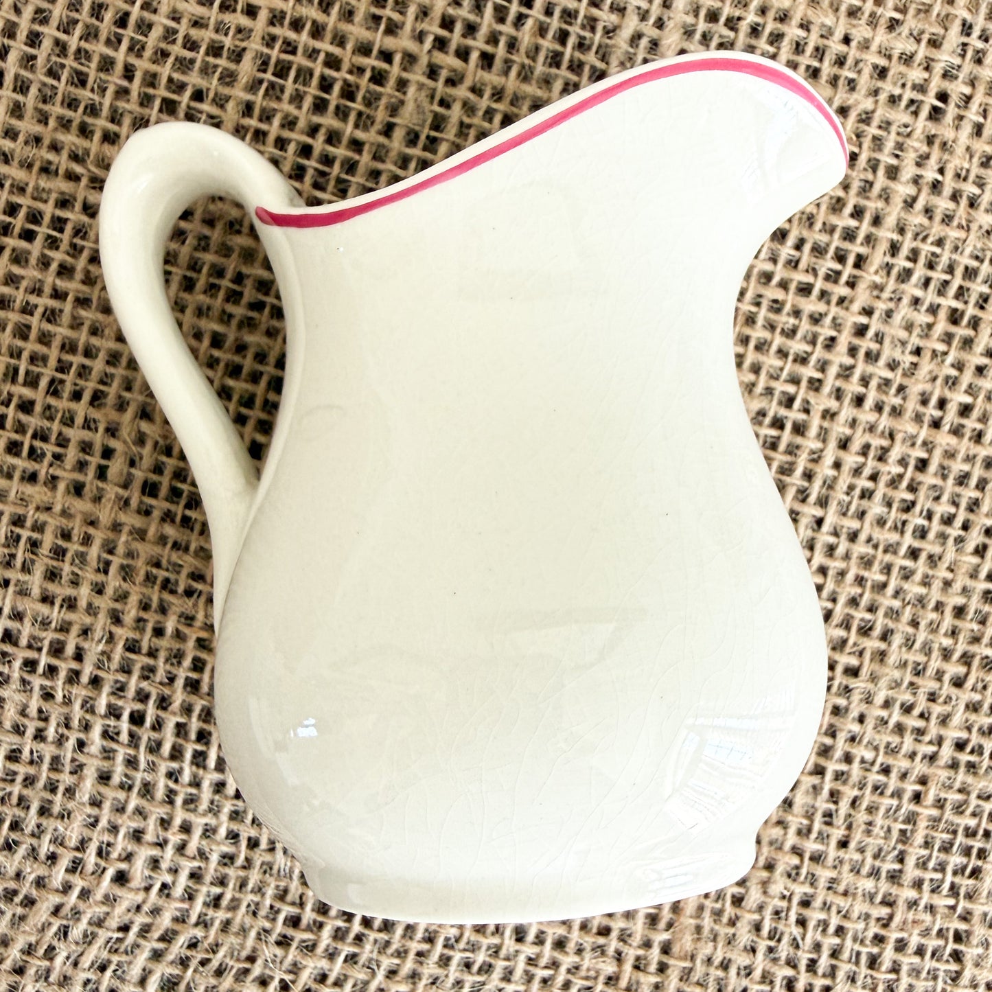 Cinderella Hand Painted Porcelain Royal Crownford Ironstone Creamer