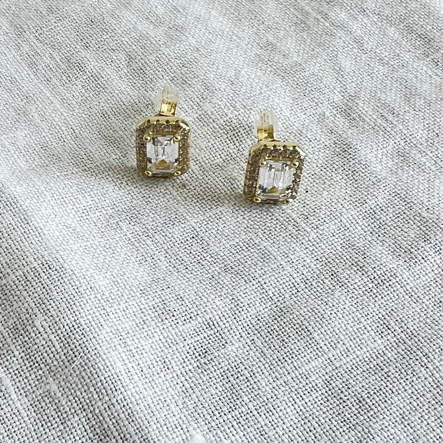 Birmingham Crystal Post 925 Earrings