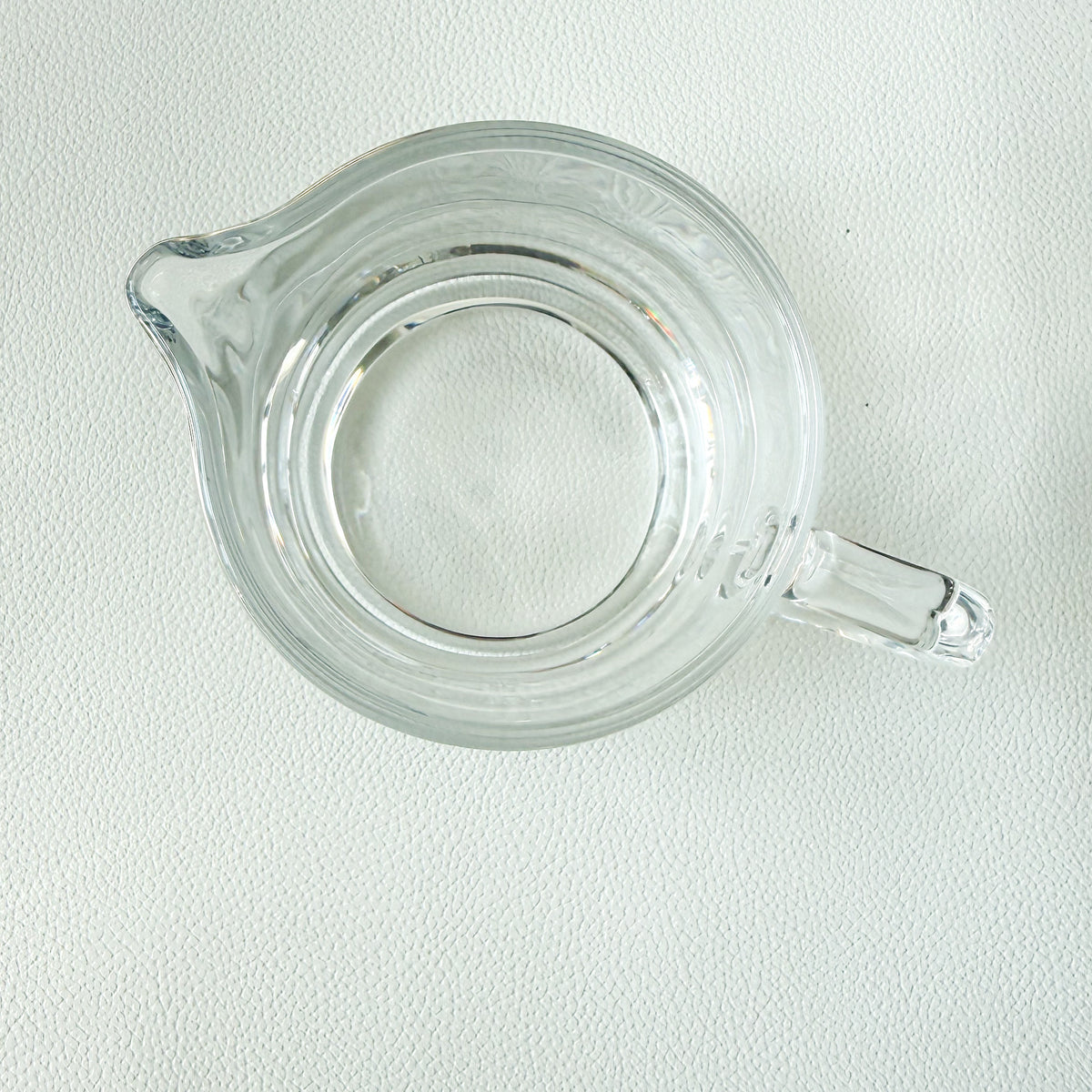 Betty Vintage Abbott Crystal Milk Creamer Jug with Handle - BelleStyle