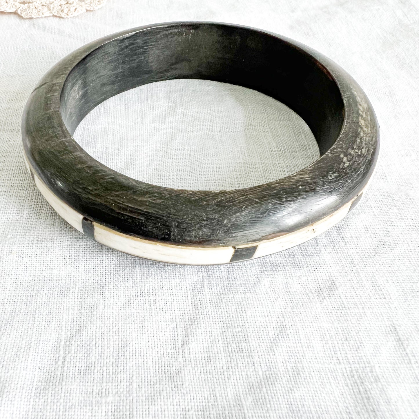 St. Cloud Vintage Rosewood Bone Inlay Bracelet