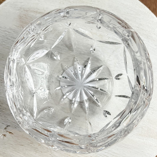 Willow Creek Vintage Crystal Jewelry Bowl