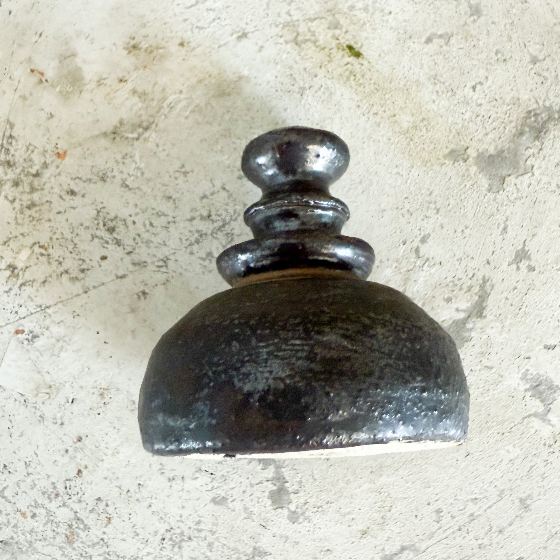 Stella Organic Modern Artisan Handmade Clay Stem Vase