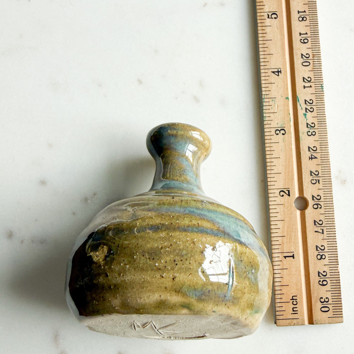Cooper Artisan Handcrafted Clay Stem Vase - BelleStyle