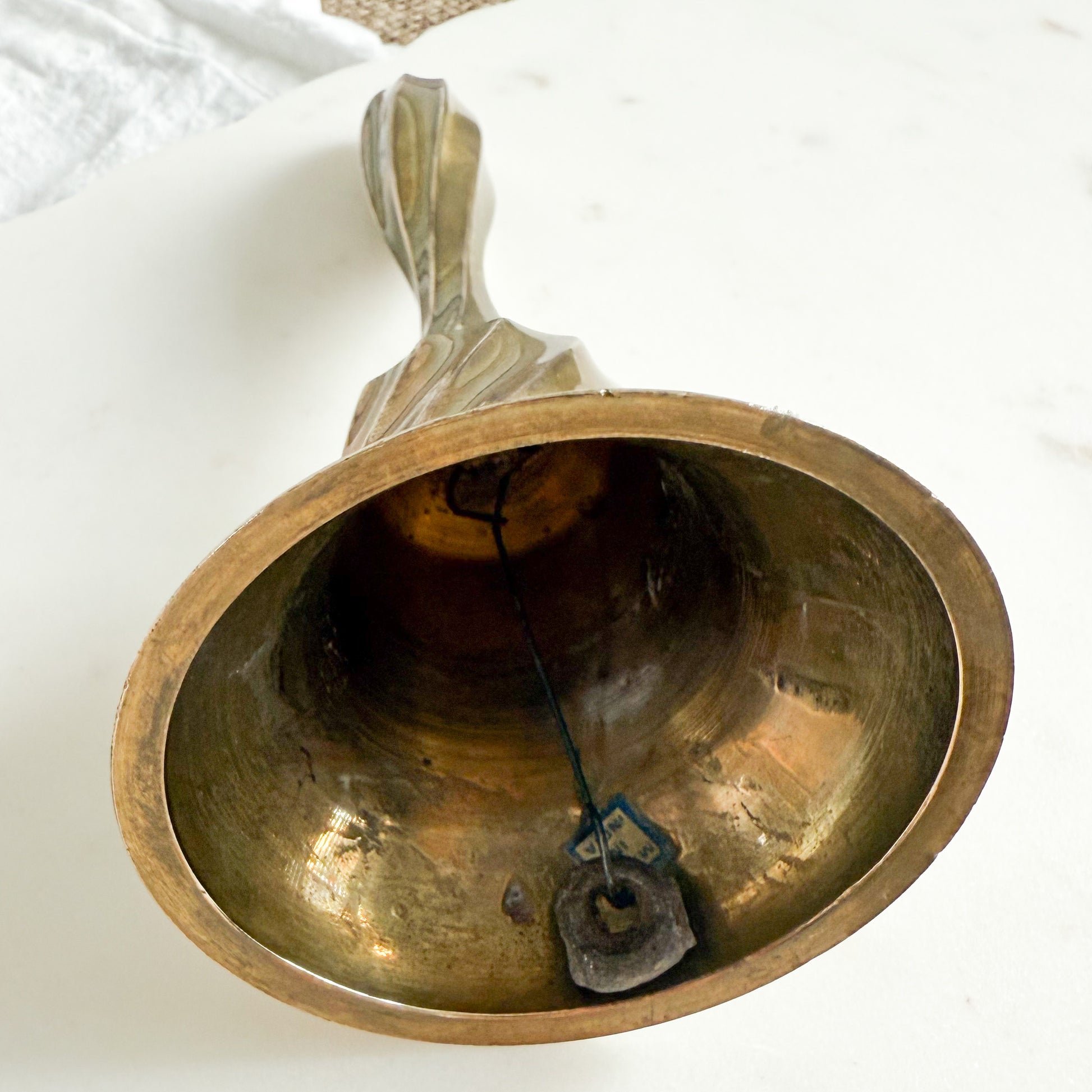 Beckley Vintage Solid Brass Dinner Bell