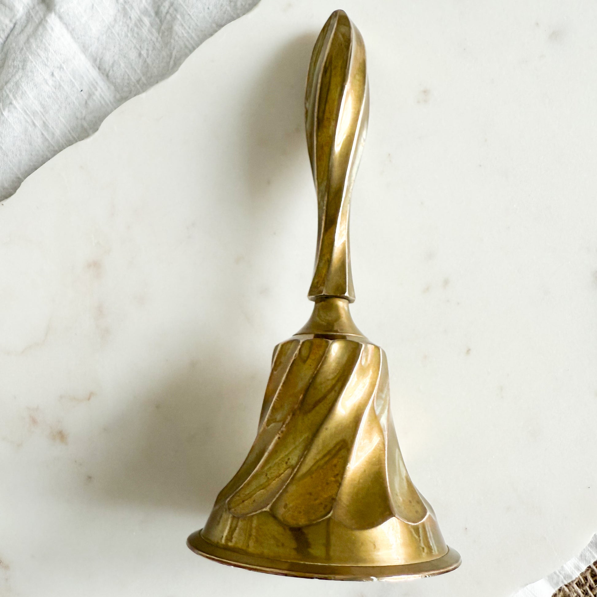 Beckley Vintage Solid Brass Dinner Bell