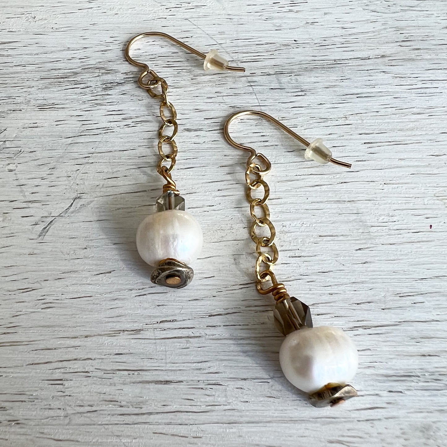 Layla Freshwater Pearl Dangle Earrings