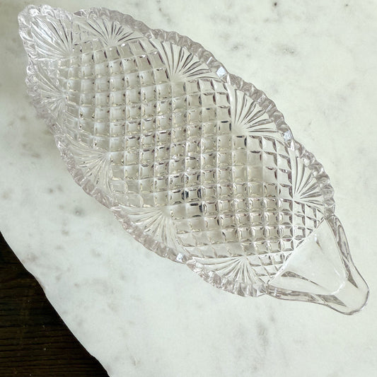 Maze Vintage Crystal Sustaibale Jewelry Dish