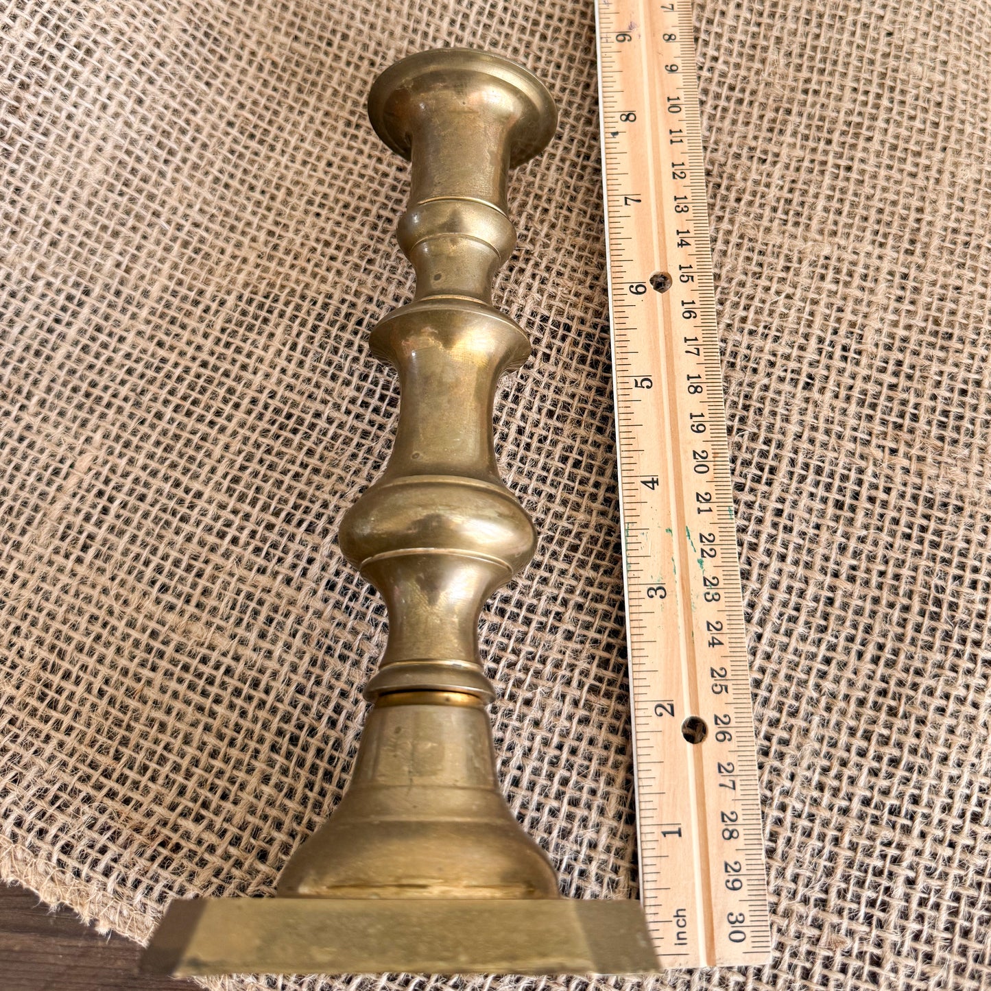 Lumier Vintage Brass Candle Holder