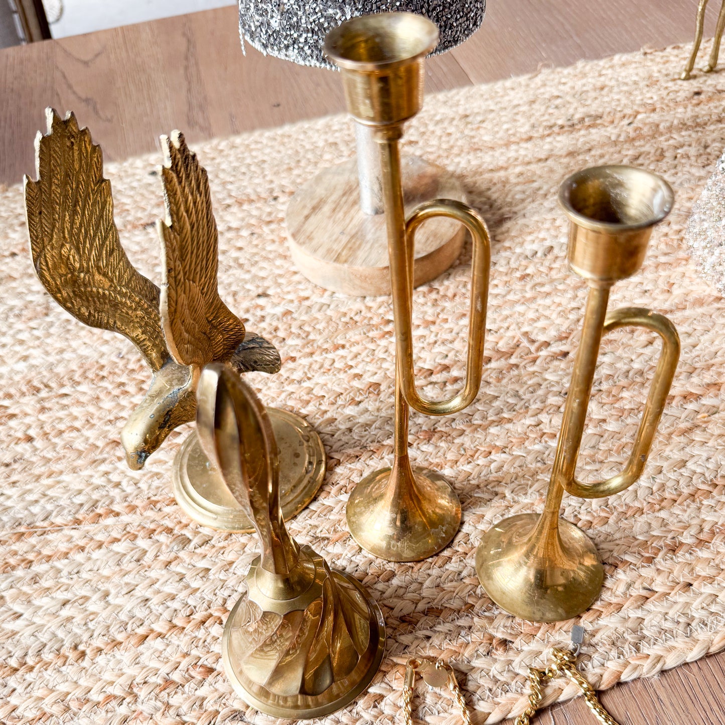 Beckley Vintage Solid Brass Dinner Bell