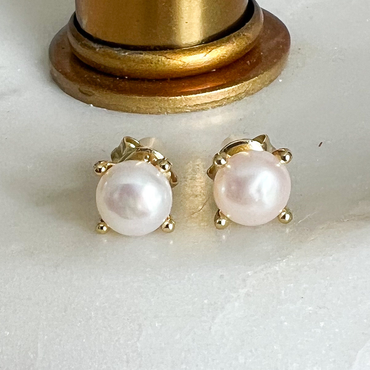 Penelope Freshwater Pearl Post Earrings