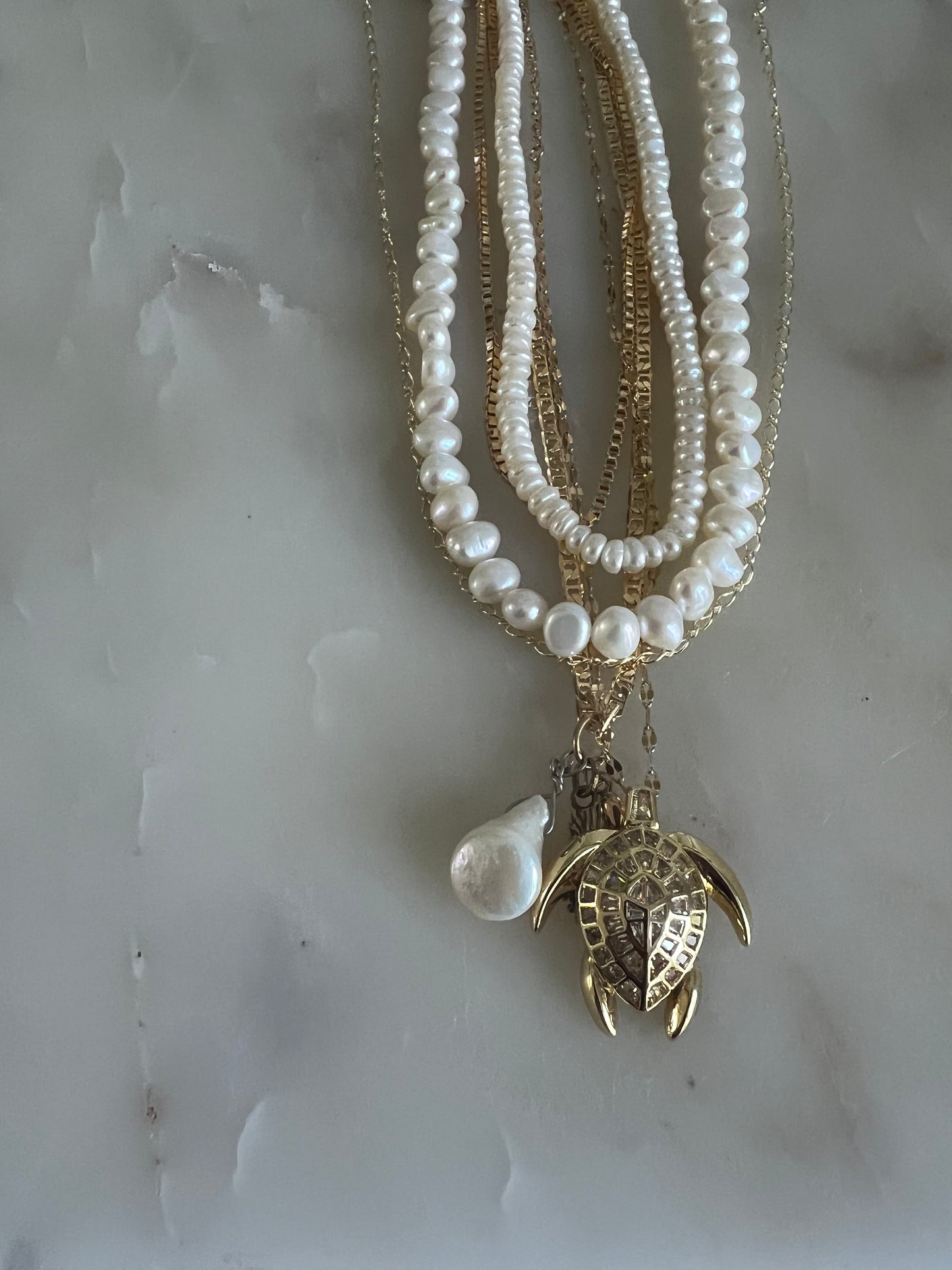 Barton Freshwater Pearl Adjustable Necklace