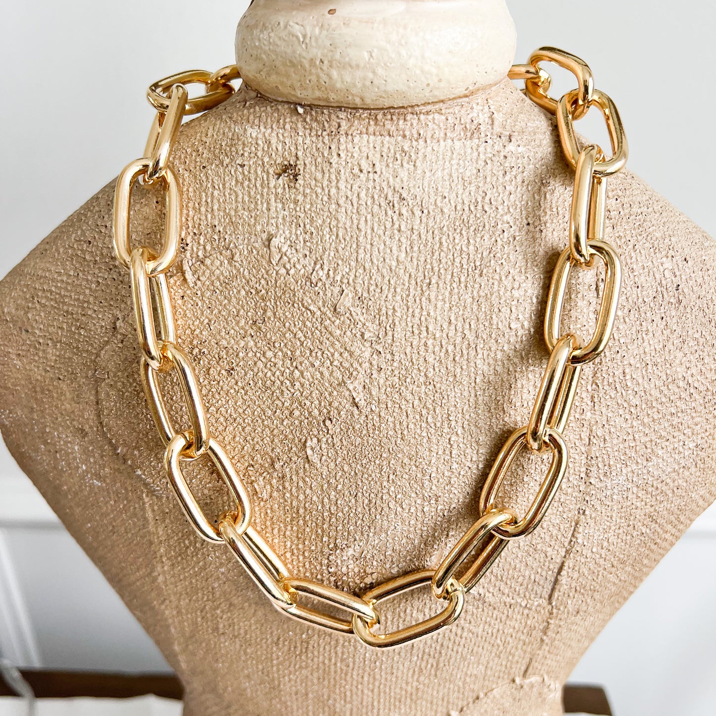 Jayne Thick Gold 18”  Chain