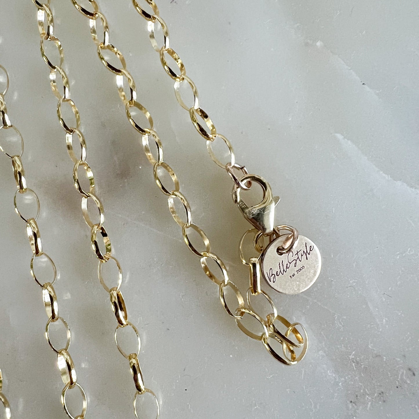 The Long Short 14/20 Gold Filled Single Chain Necklace