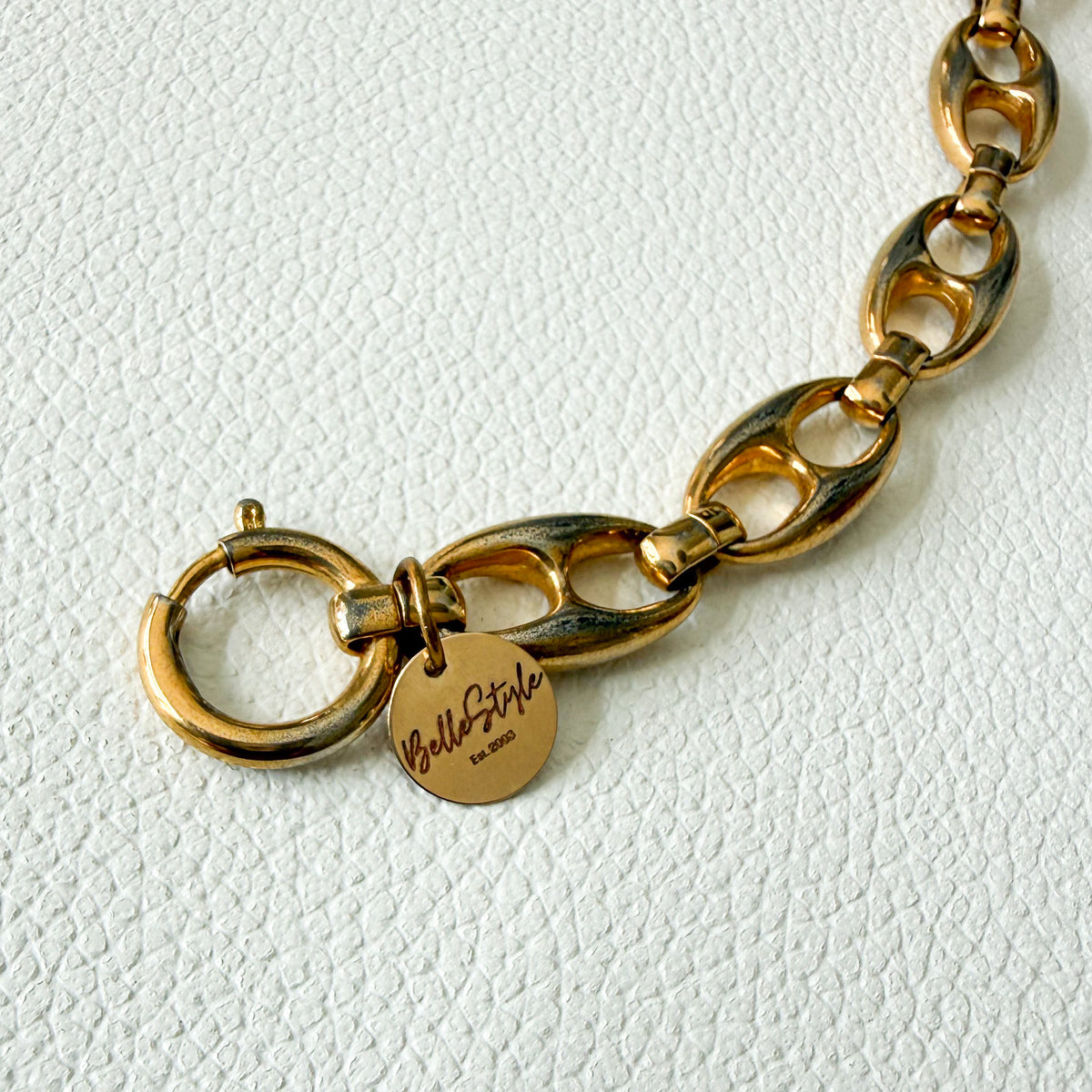 Sunshine Vintage Brass Patina Soda Tap Bracelet - BelleStyle