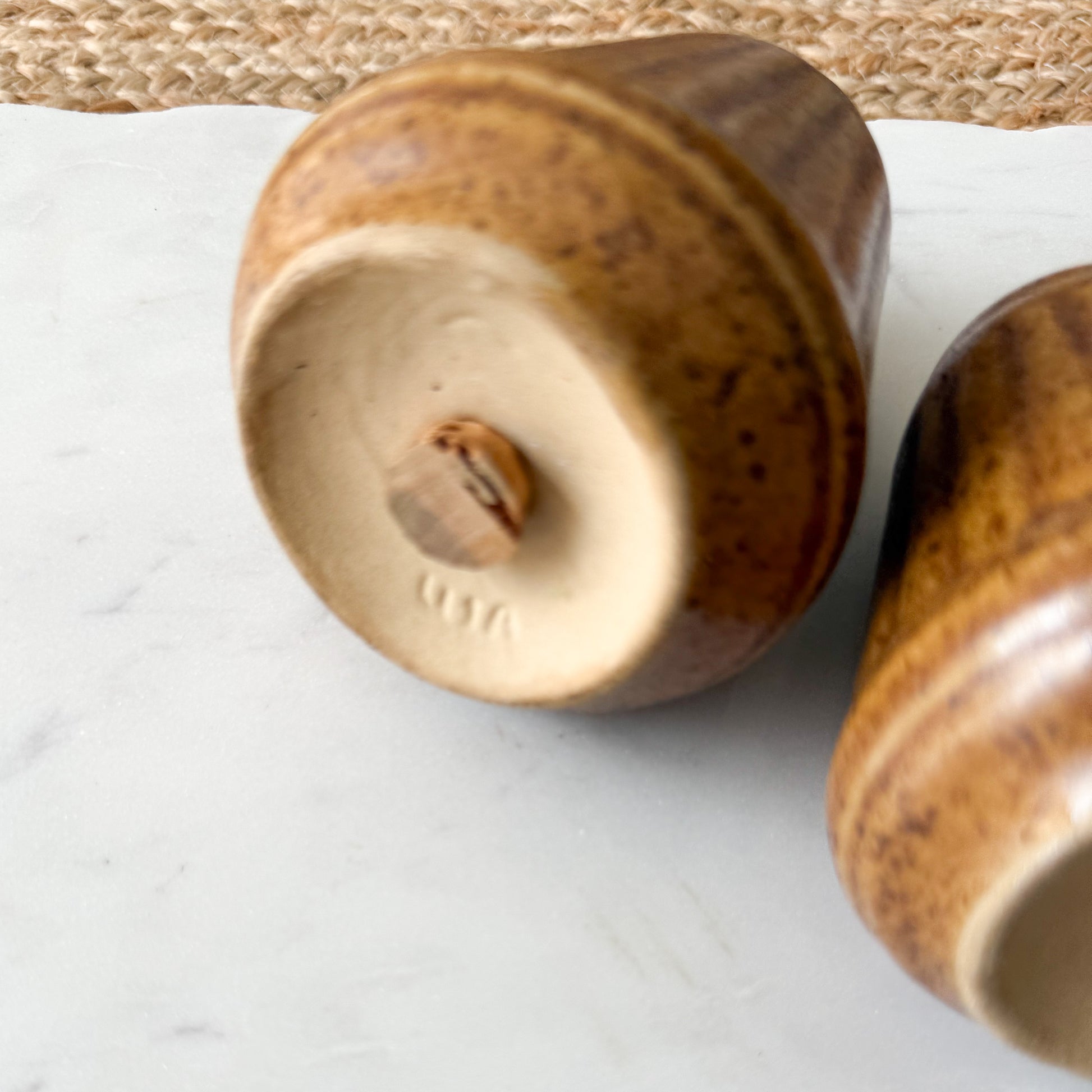 Aiden Vintage MCM Mid Century Modern Ceramic Shaker Set