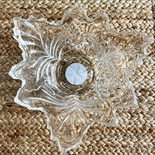 Romaine Vintage Crystal Home Decor Bowl