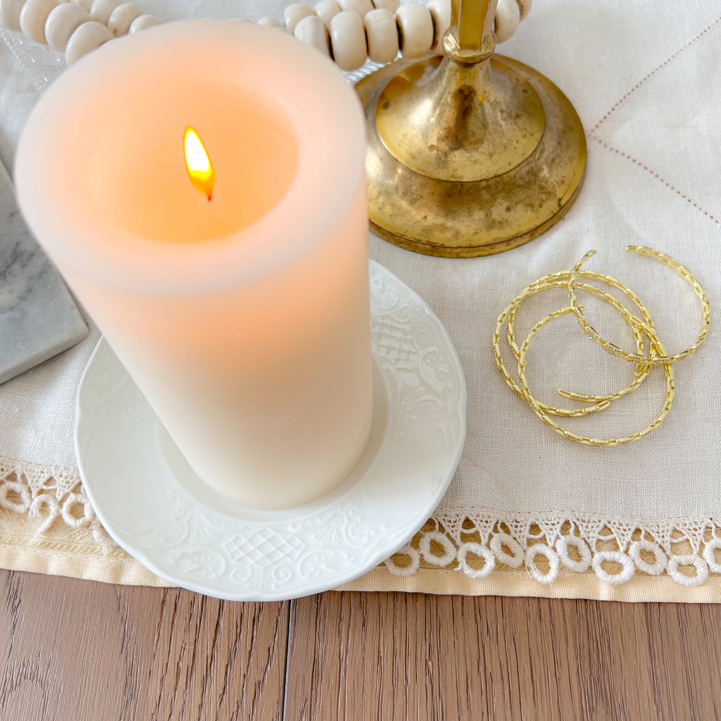 Madeline Jewelry Candle Dish - BelleStyle