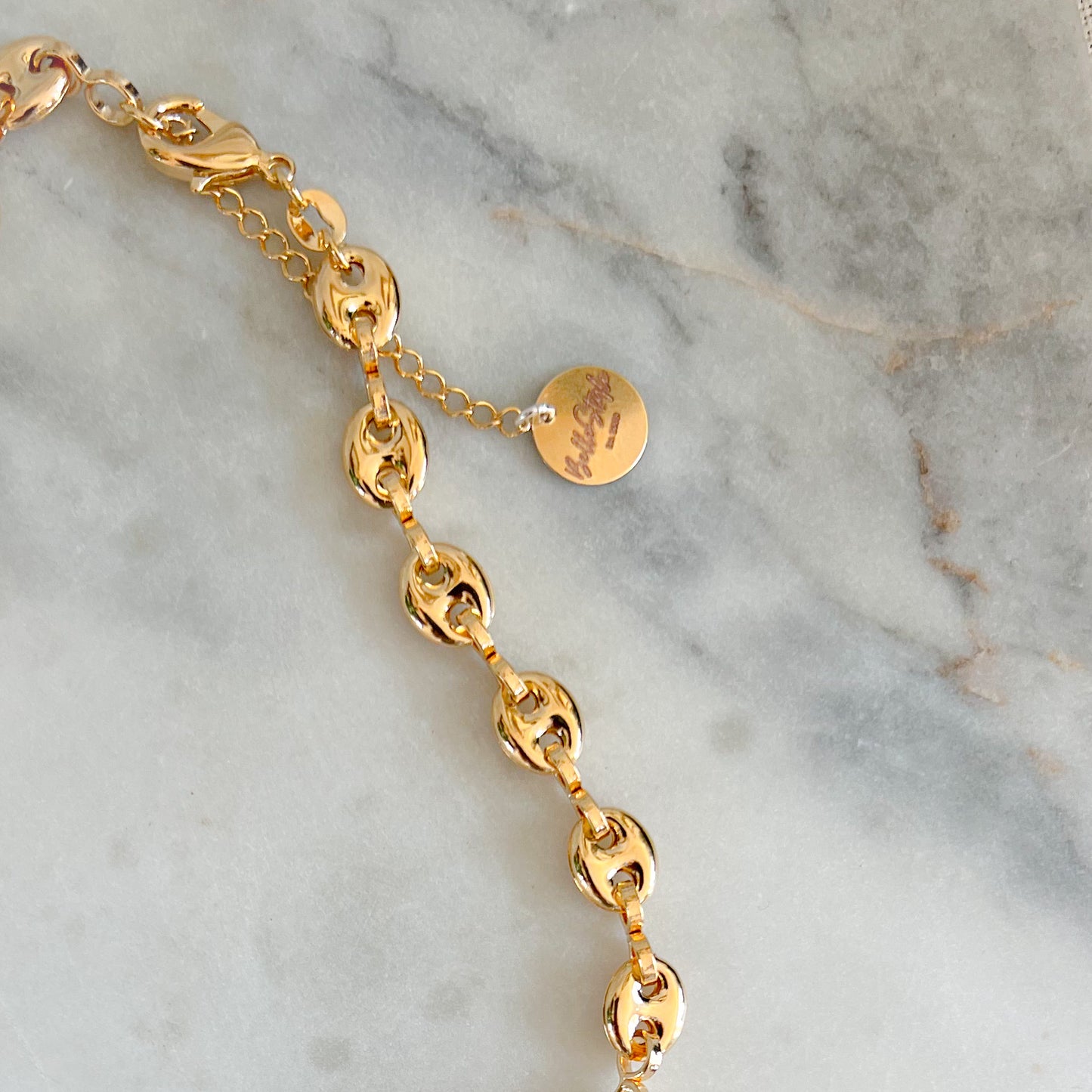 Soda Tab Gold Chain Necklace - BelleStyle