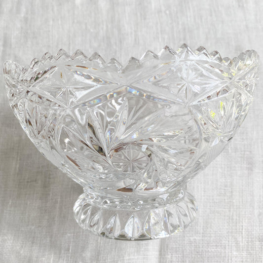 Logan Sustainable Crystal Bowl - Bellestyle