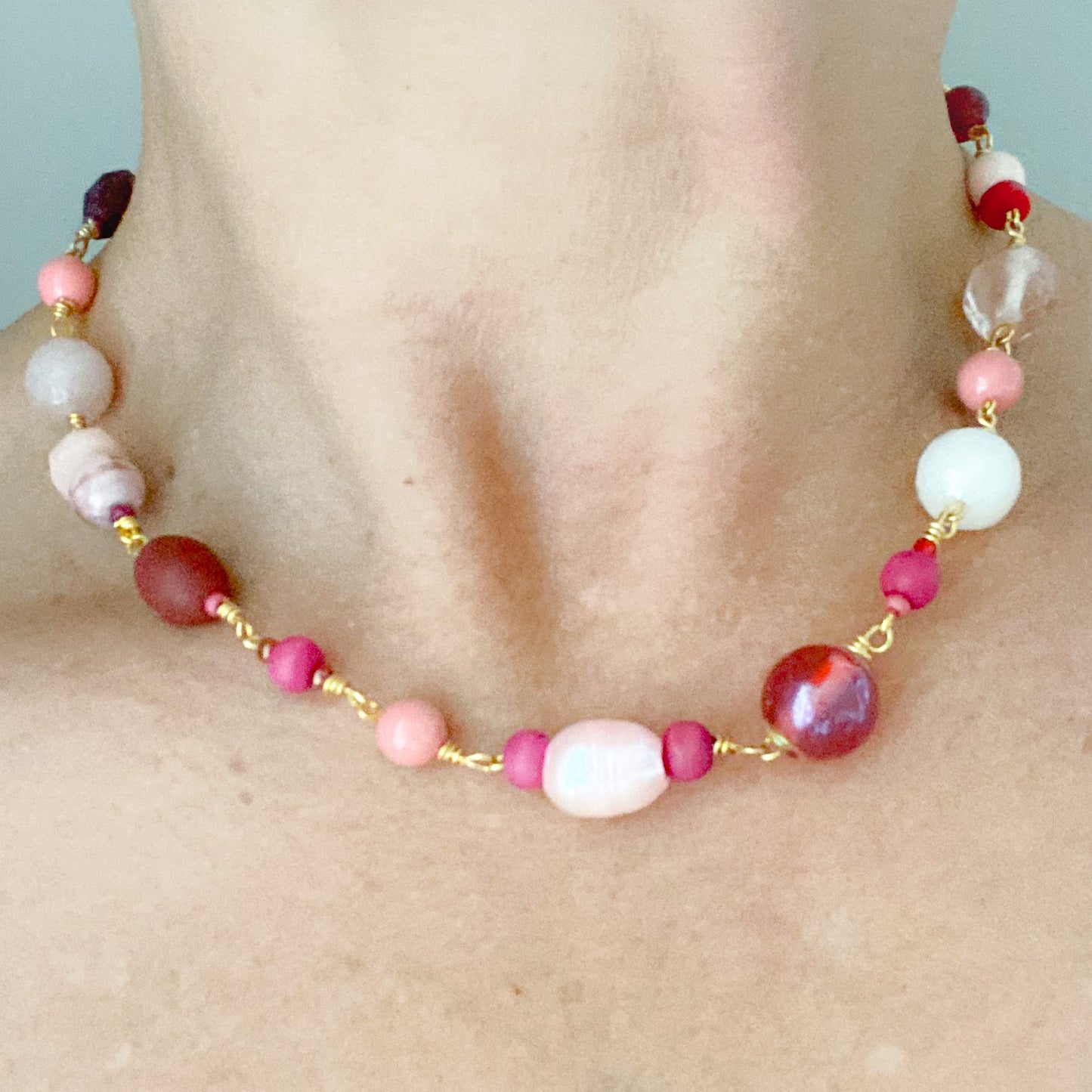 Candy Paint Necklace