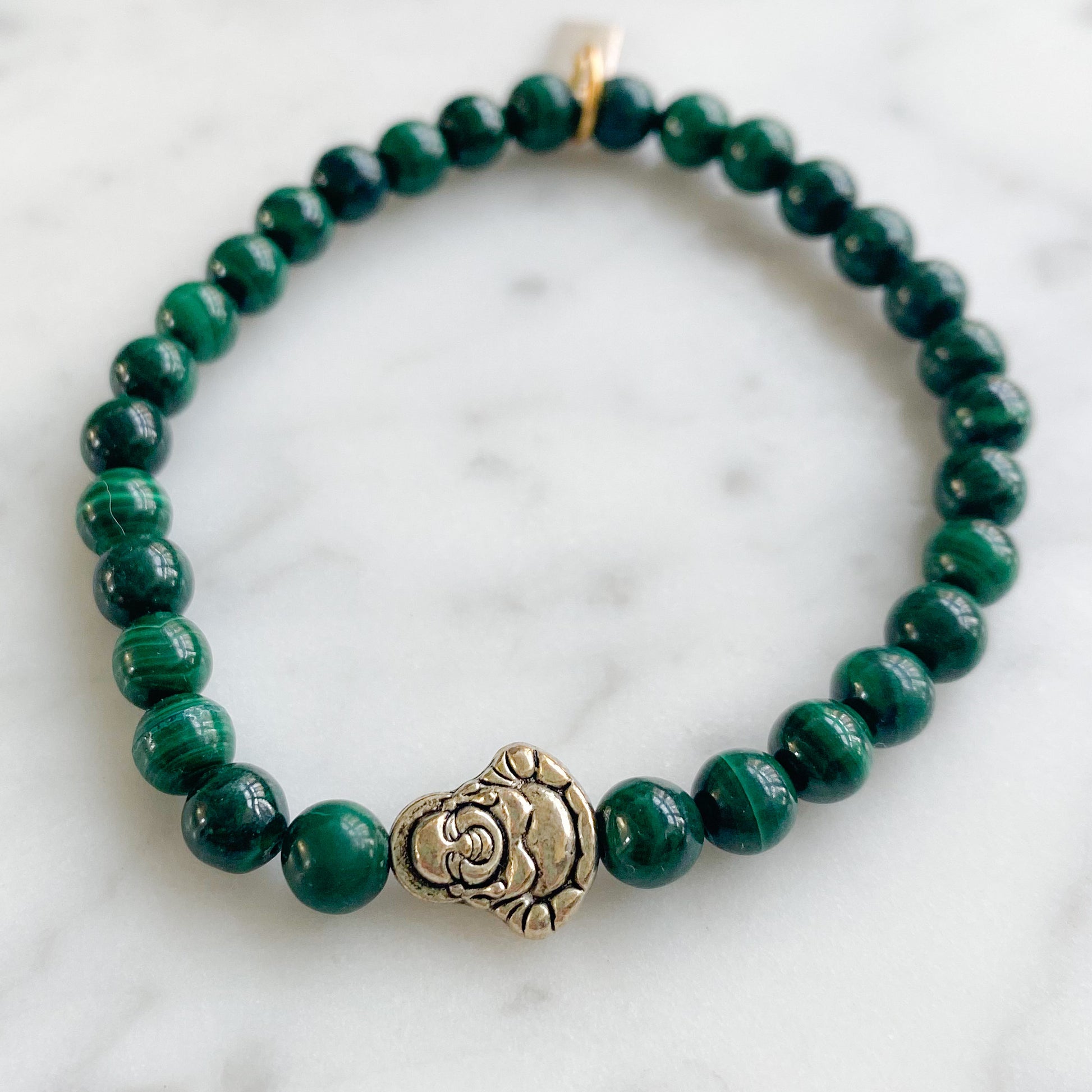 Buddha Malachite Bracelet - BelleStyle
