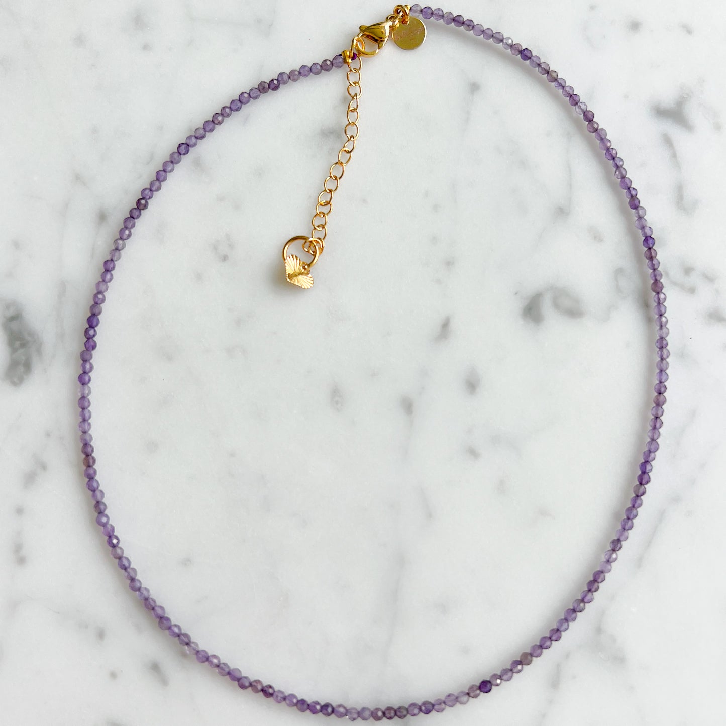 Calm Choker Semi-precious Stone Necklace - BelleStyle