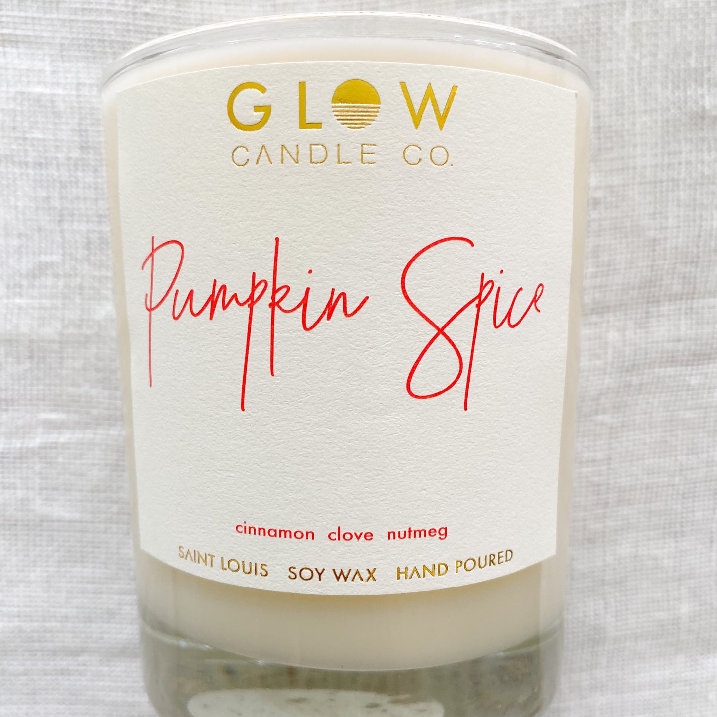 GLOW Pumpkin Pie Spice Candle