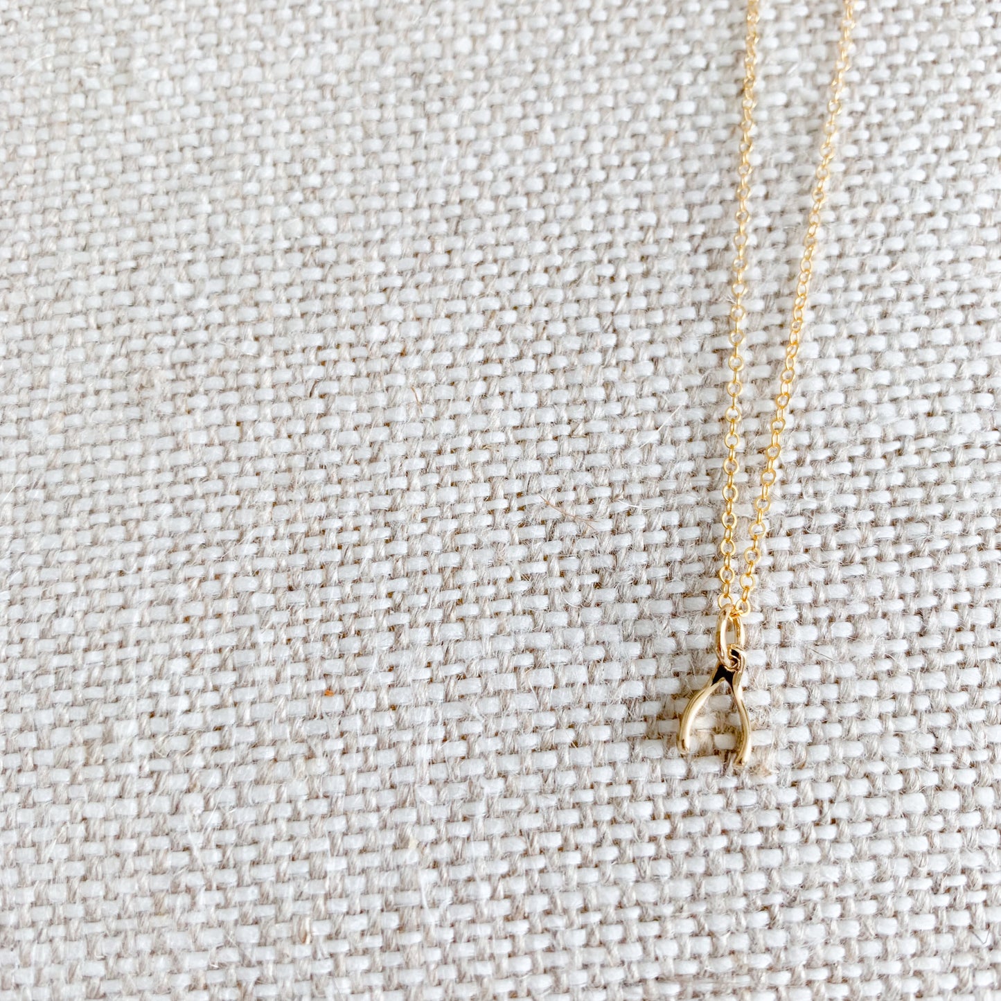 Wishbone Mini Necklace - BelleStyle