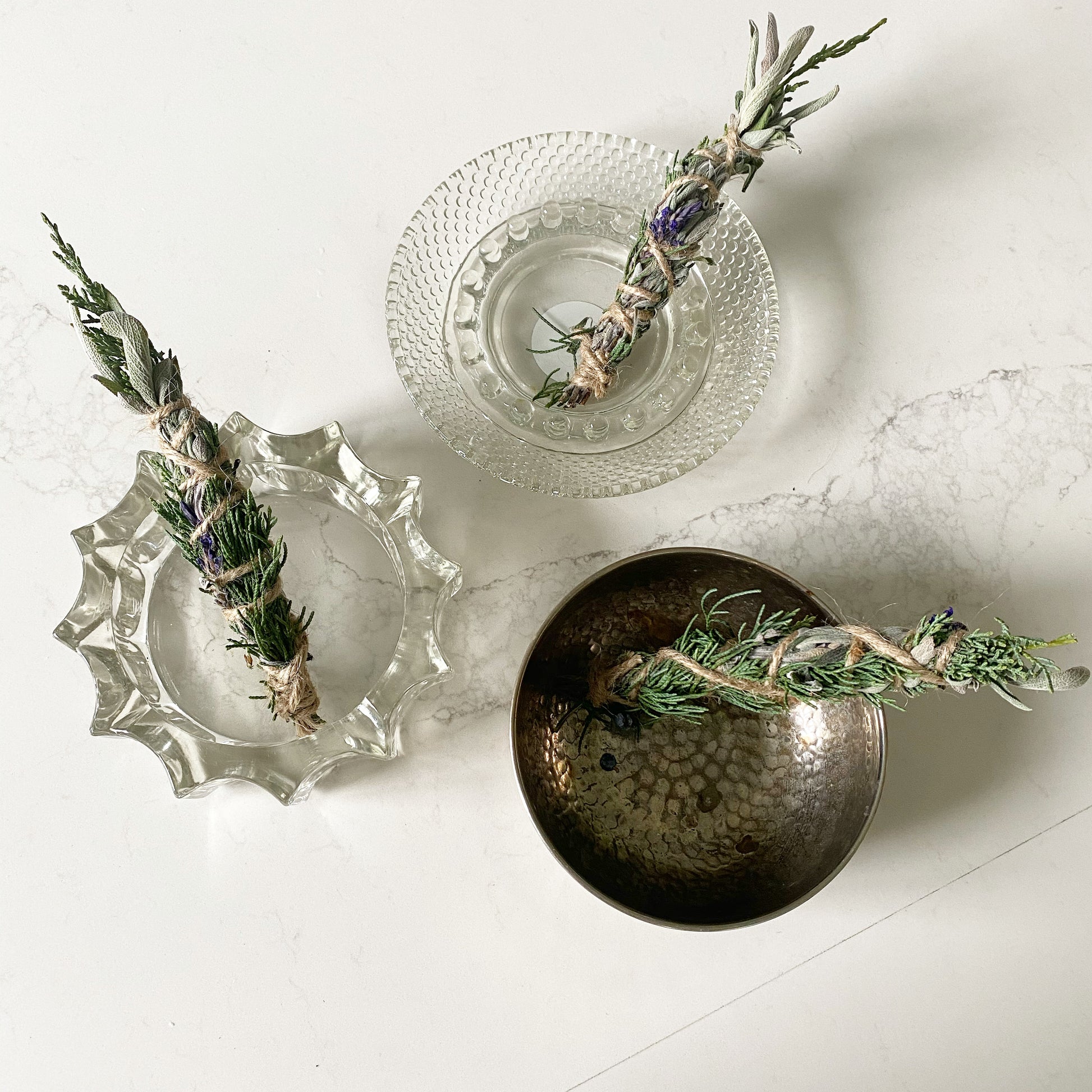 Sustainable Silver Smudge Dish - BelleStyle