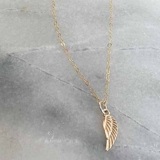 Angelwing 14K Necklace