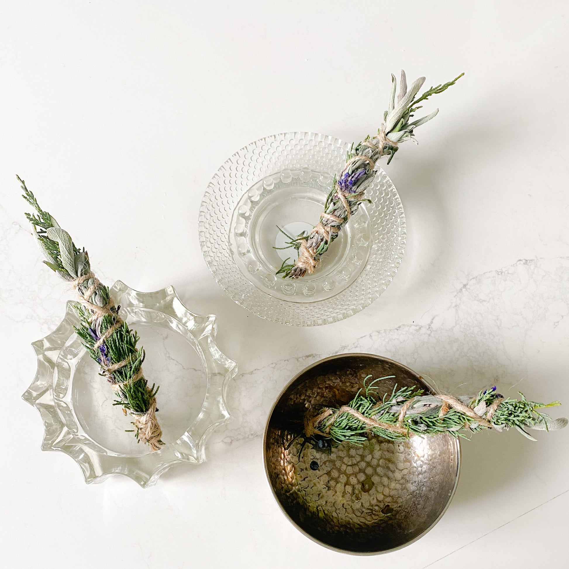 Sustainable Crystal Smudge Dish - BelleStyle