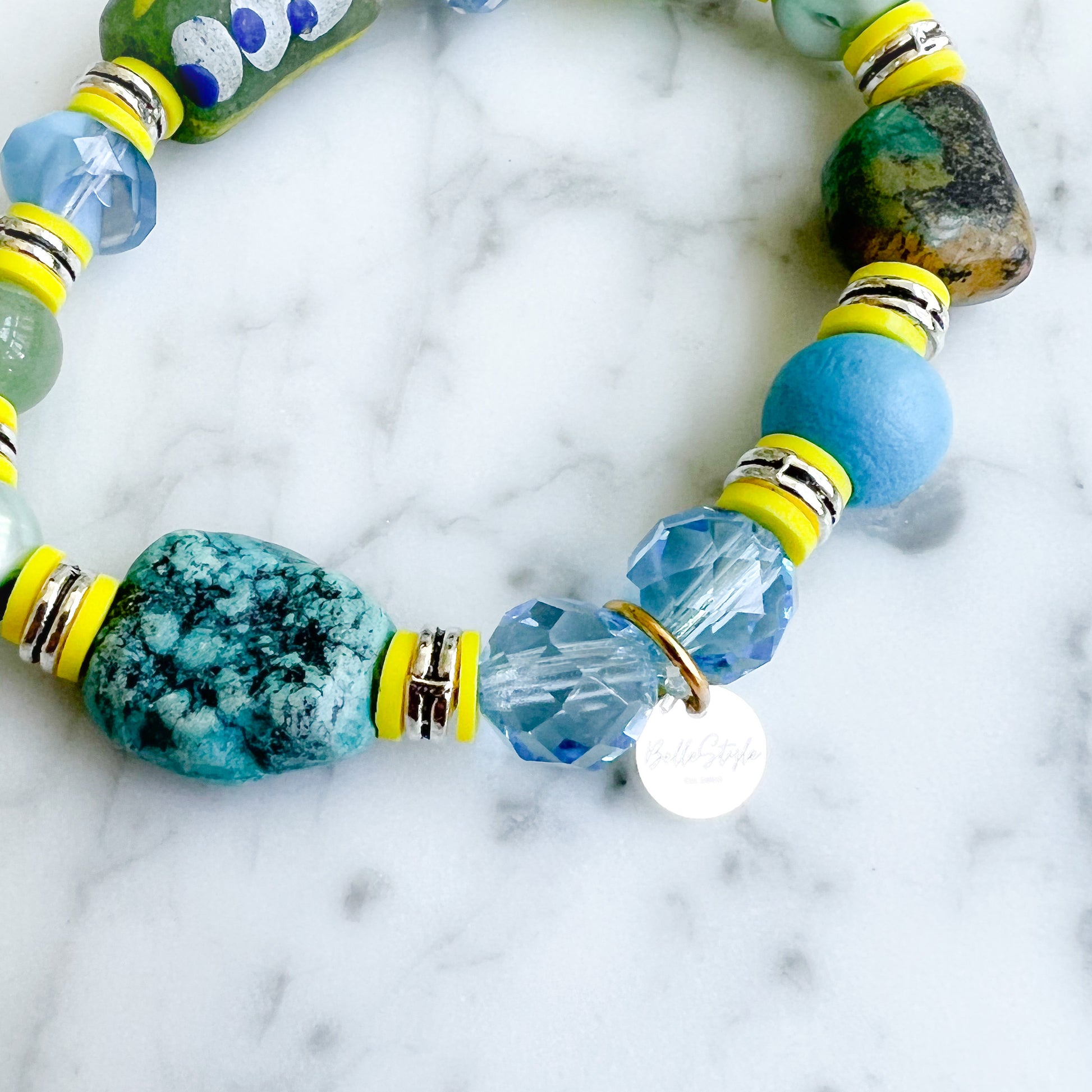 Turquoise Tribe Sustainable Bracelet - BelleStyle