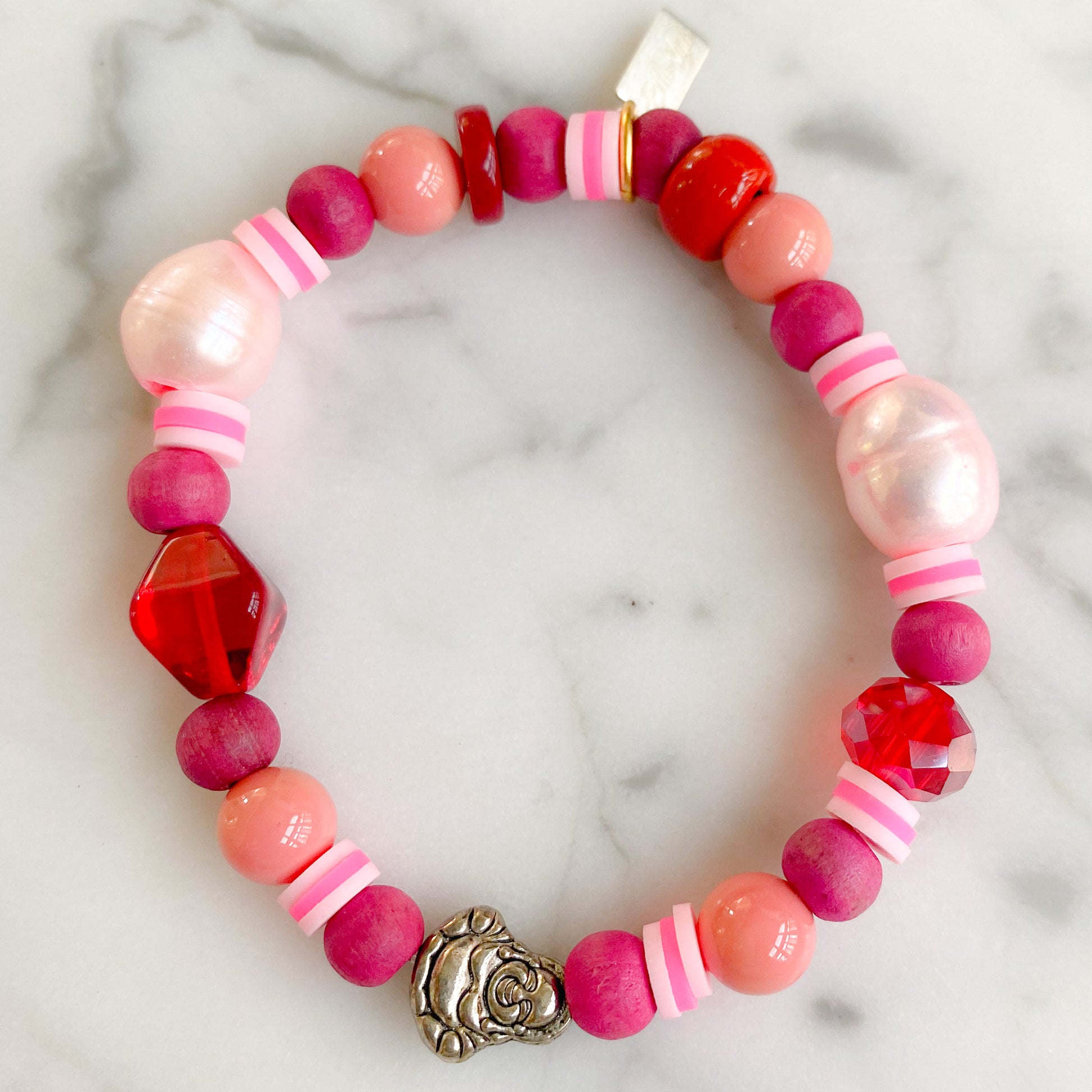 Buddha Pink Bracelet - BelleStyle