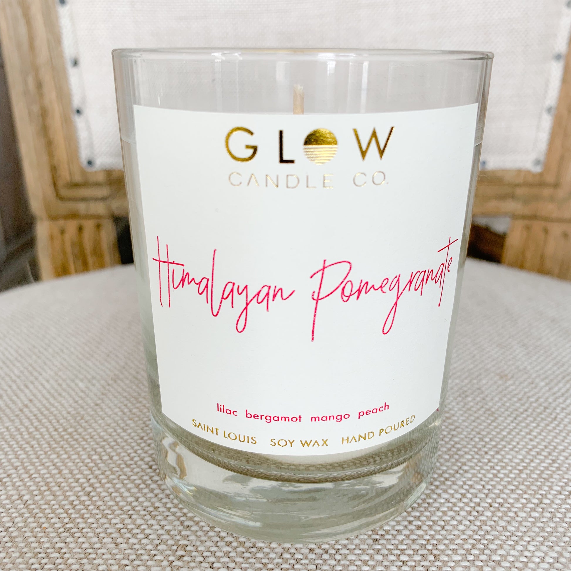 GLOW Himalayan Pomegranate Candle - BelleStyle
