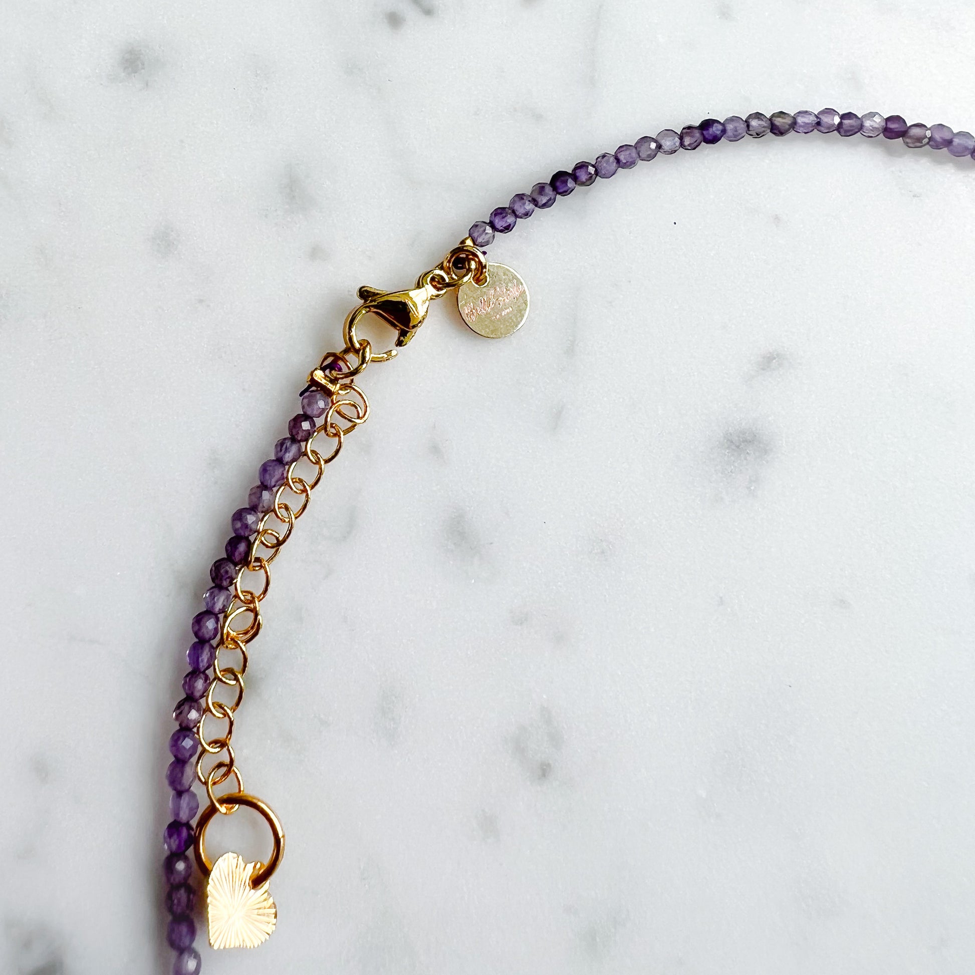 Calm Choker Semi-precious Stone Necklace - BelleStyle
