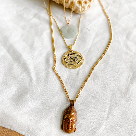 Vintage Buddha Necklace