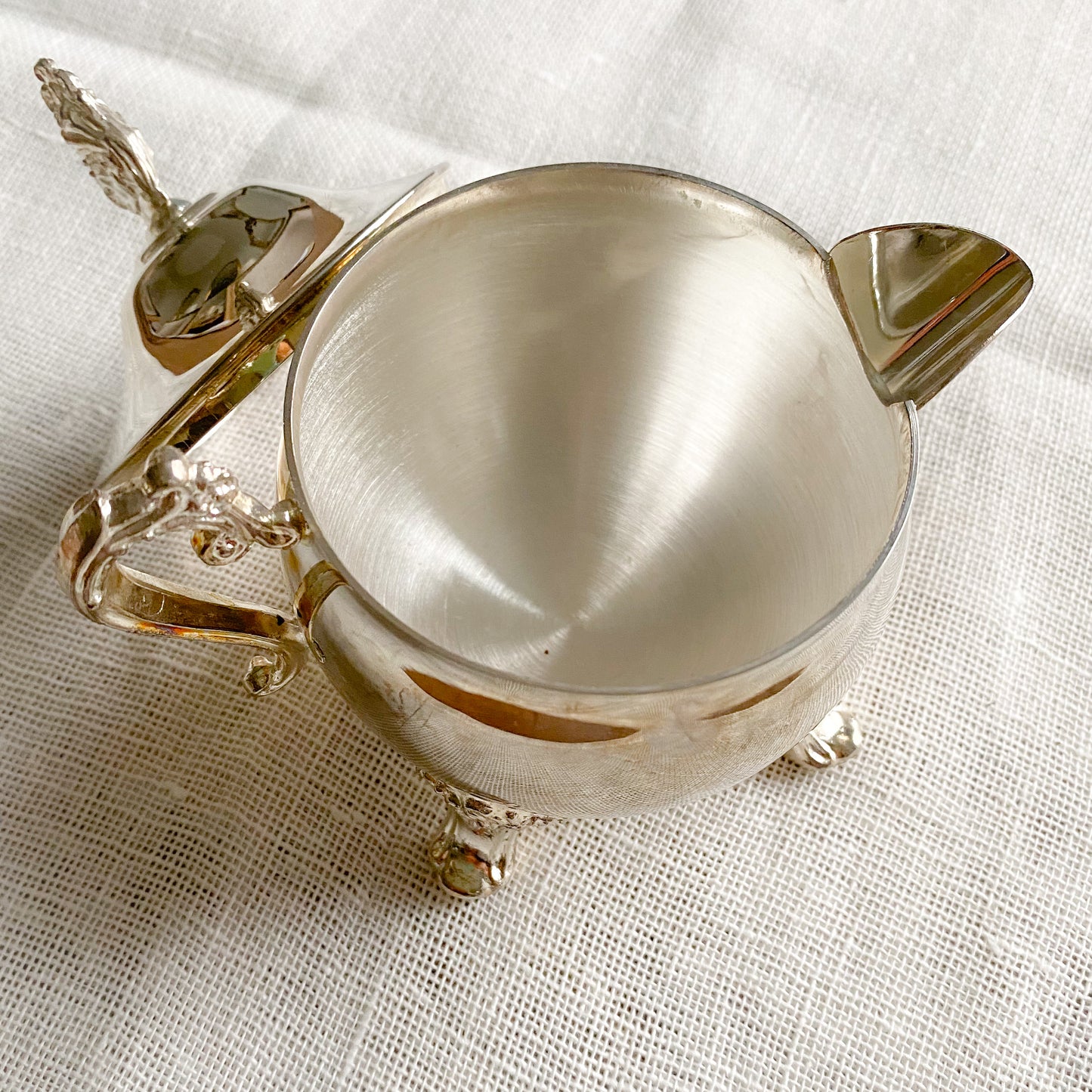 Sustainable Silver Jewelry Cup with Lid -Bellestyle