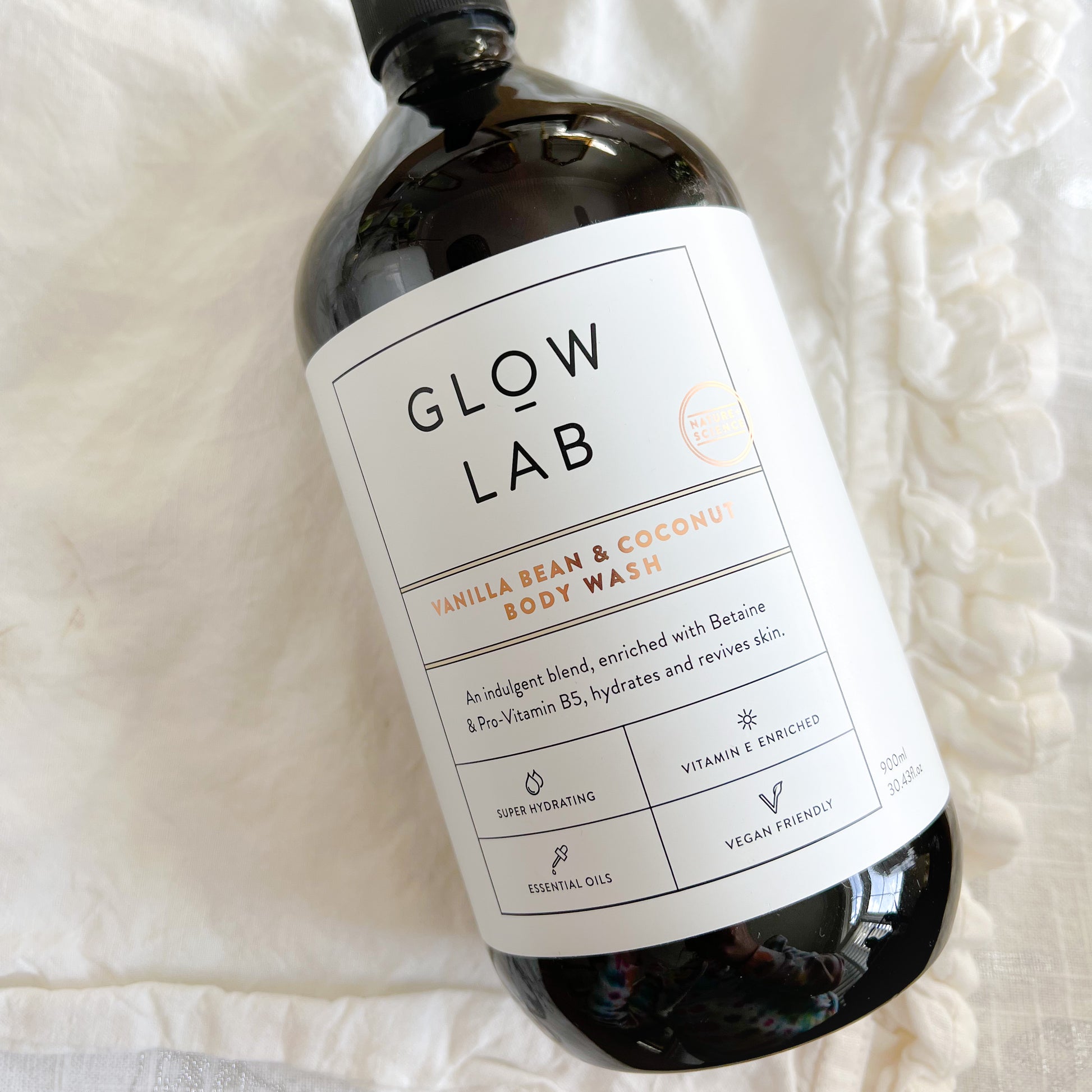 Glow Lab Vegan Friendly Body Wash New Zealand