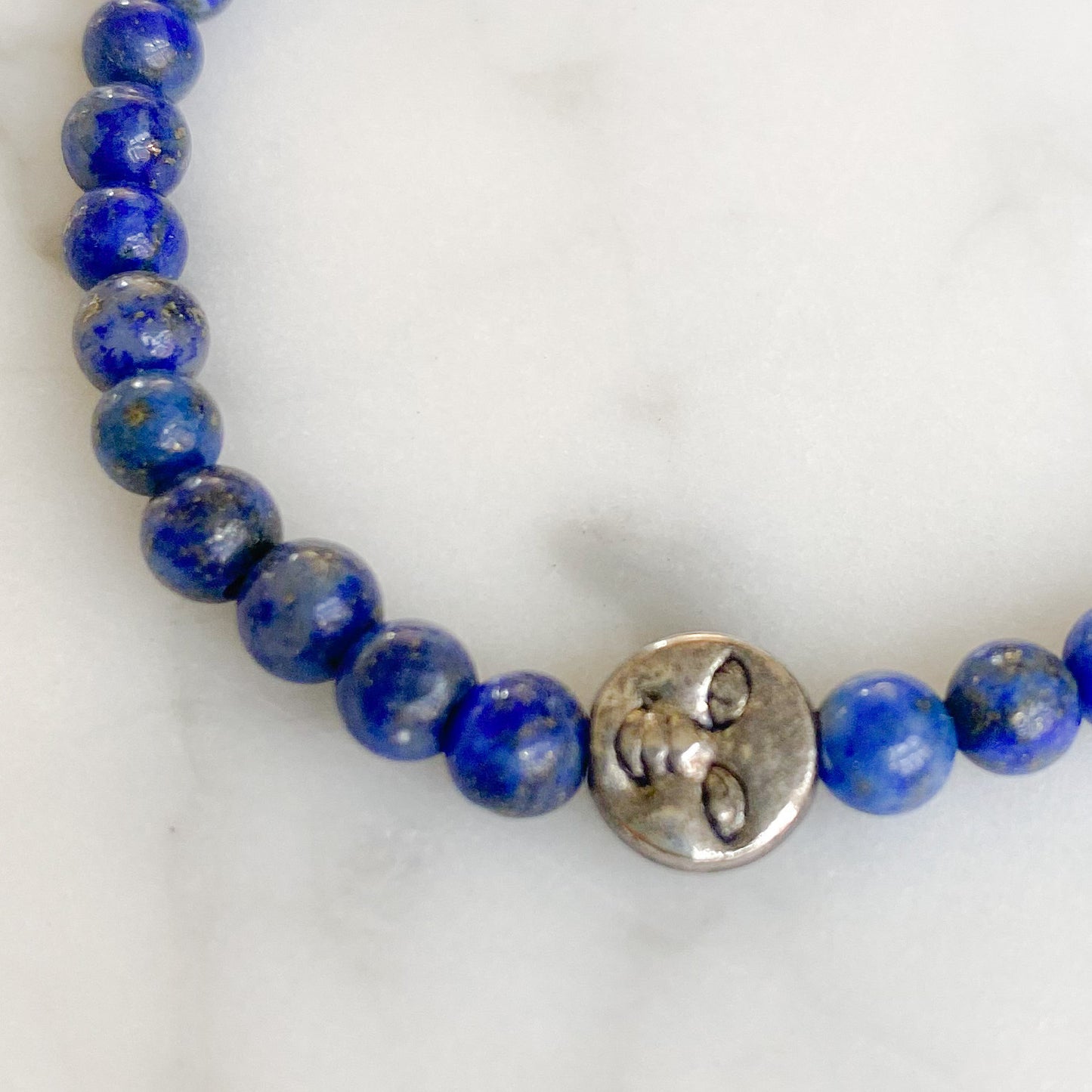 Moon Lapis Lazuli Bracelet - BelleStyle