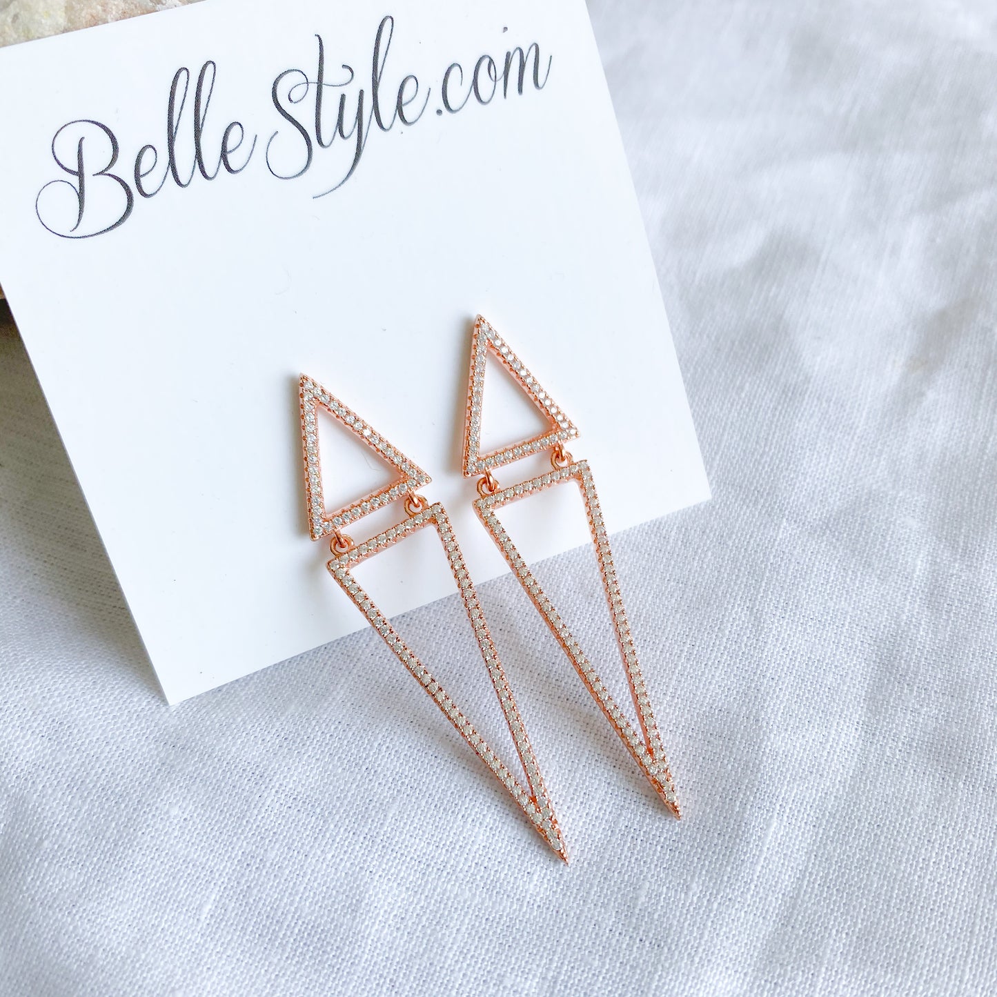 Triangle Earrings - BelleStyle