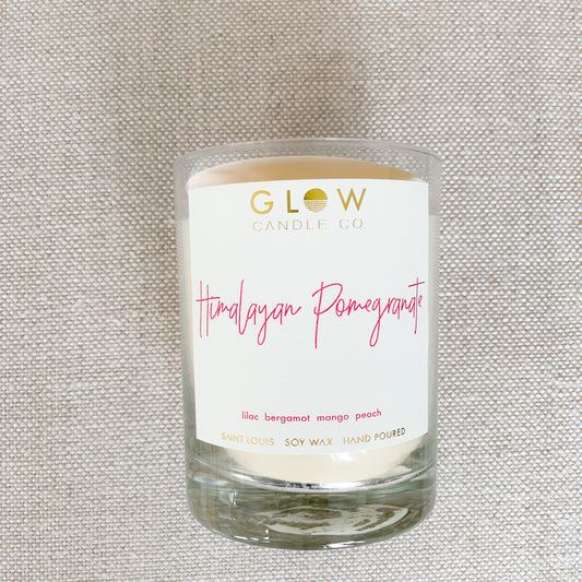 GLOW Himalayan Pomegranate Candle - BelleStyle